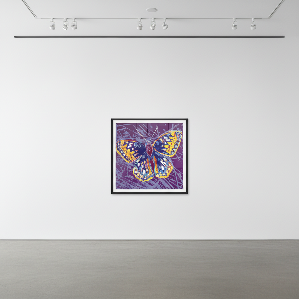 【原画一点物】パンダ×ロケット F4｜Painted Silence San Francisco Silverspot… — Andy Warhol | Guy Hepner