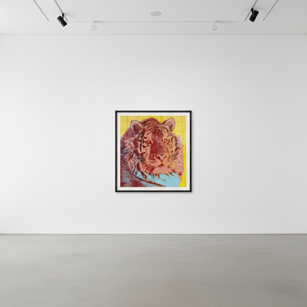 Andy Warhol - Siberian Tiger, Acrylic on canvas