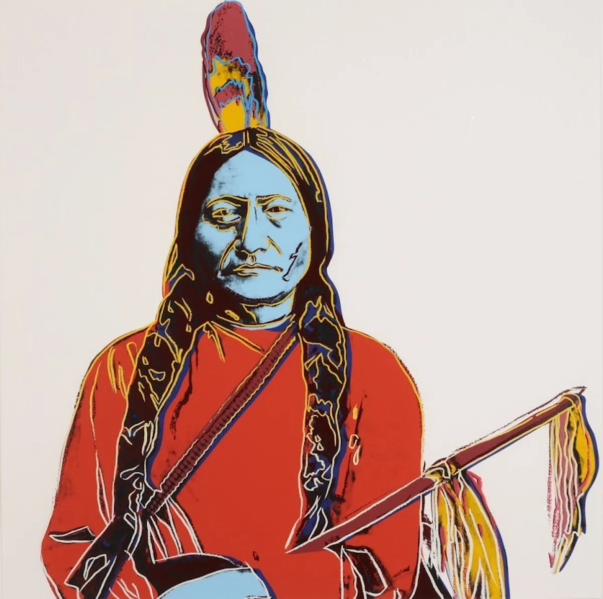 Sitting Bull (FS. ii 376), from Cowboys and Indians