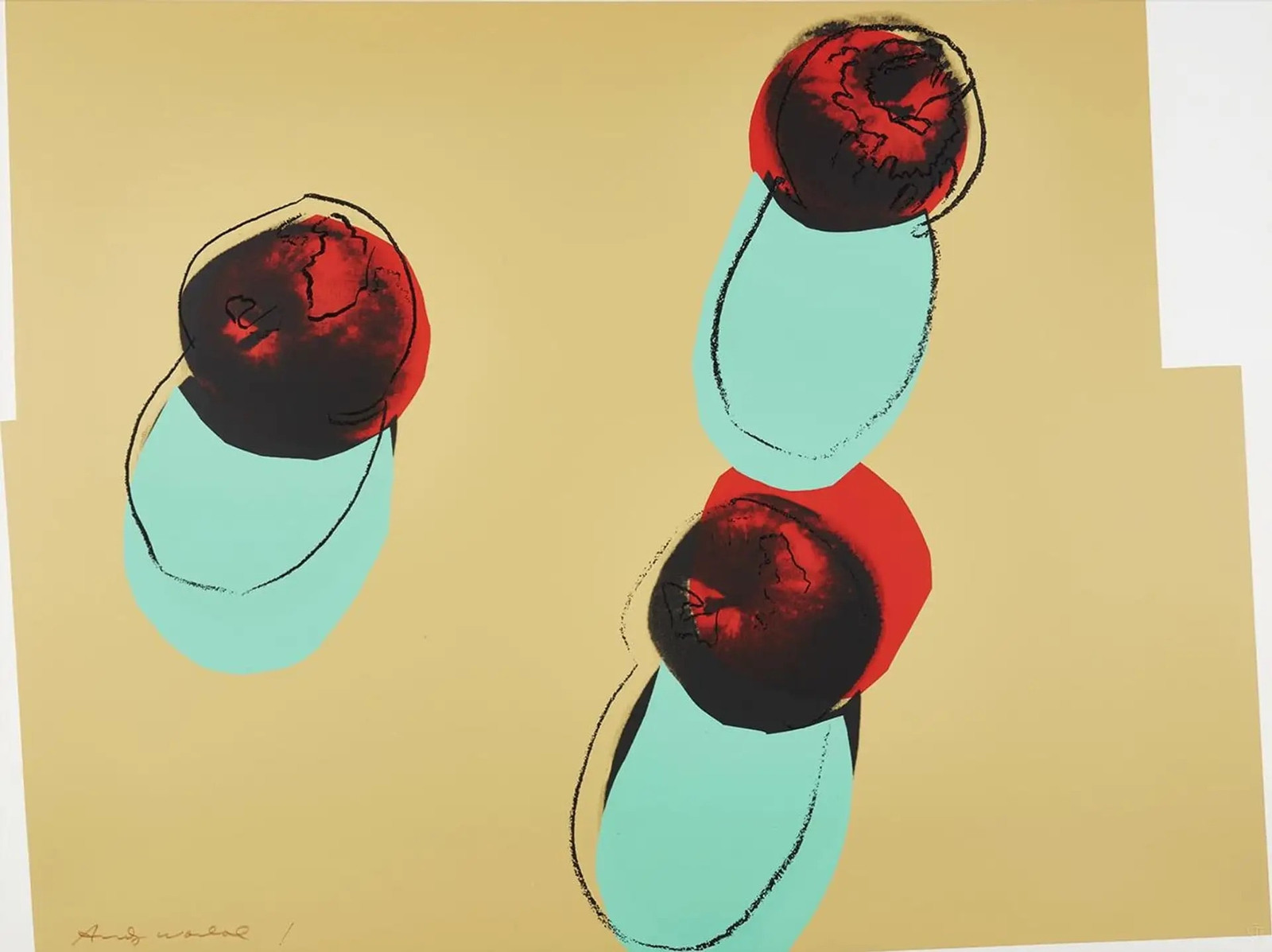 Space Fruit: Still Lifes, Apples F.S. II 200