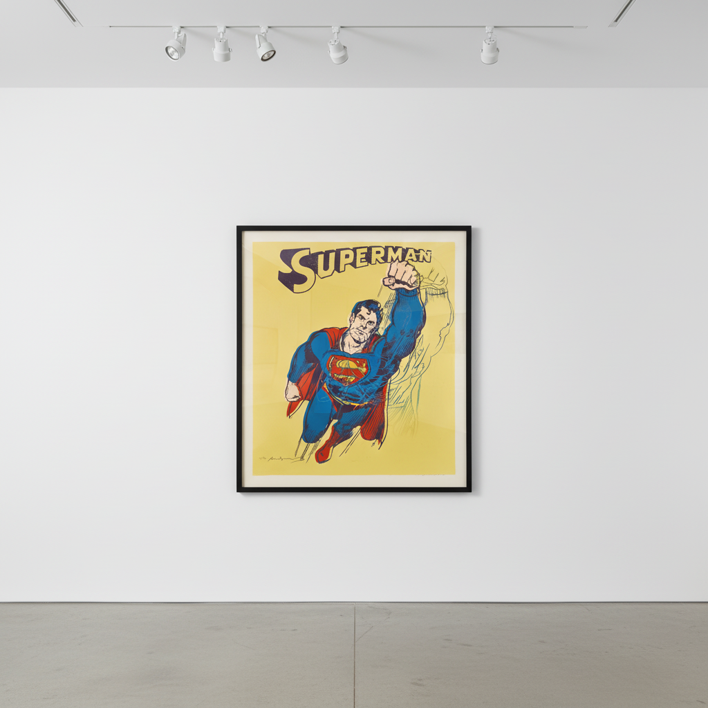 Andy Warhol Superman Trial Proof