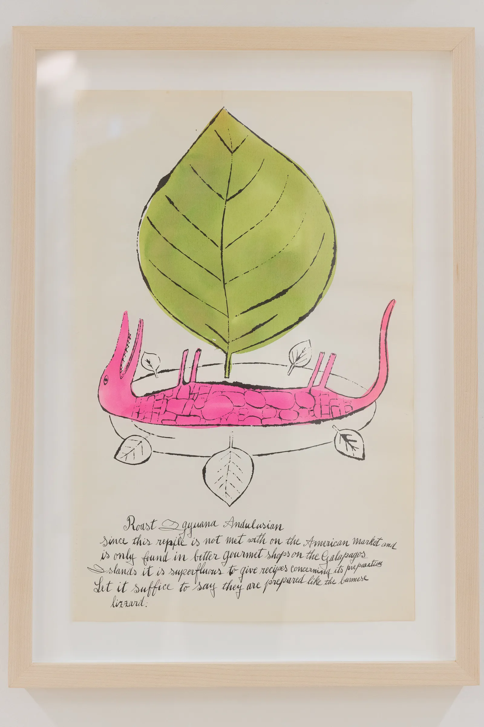 Roast Iguana Adulusion F.S. IV 136A, from Wild Raspberries (1959