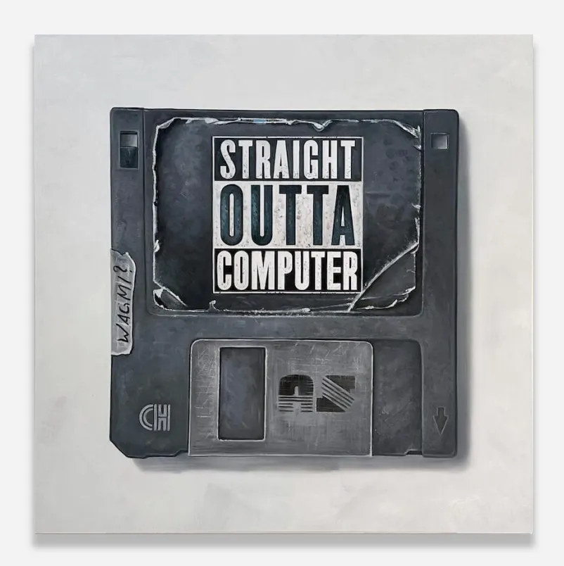 Straight Outta Computer: WAGMI - 3.5” Black