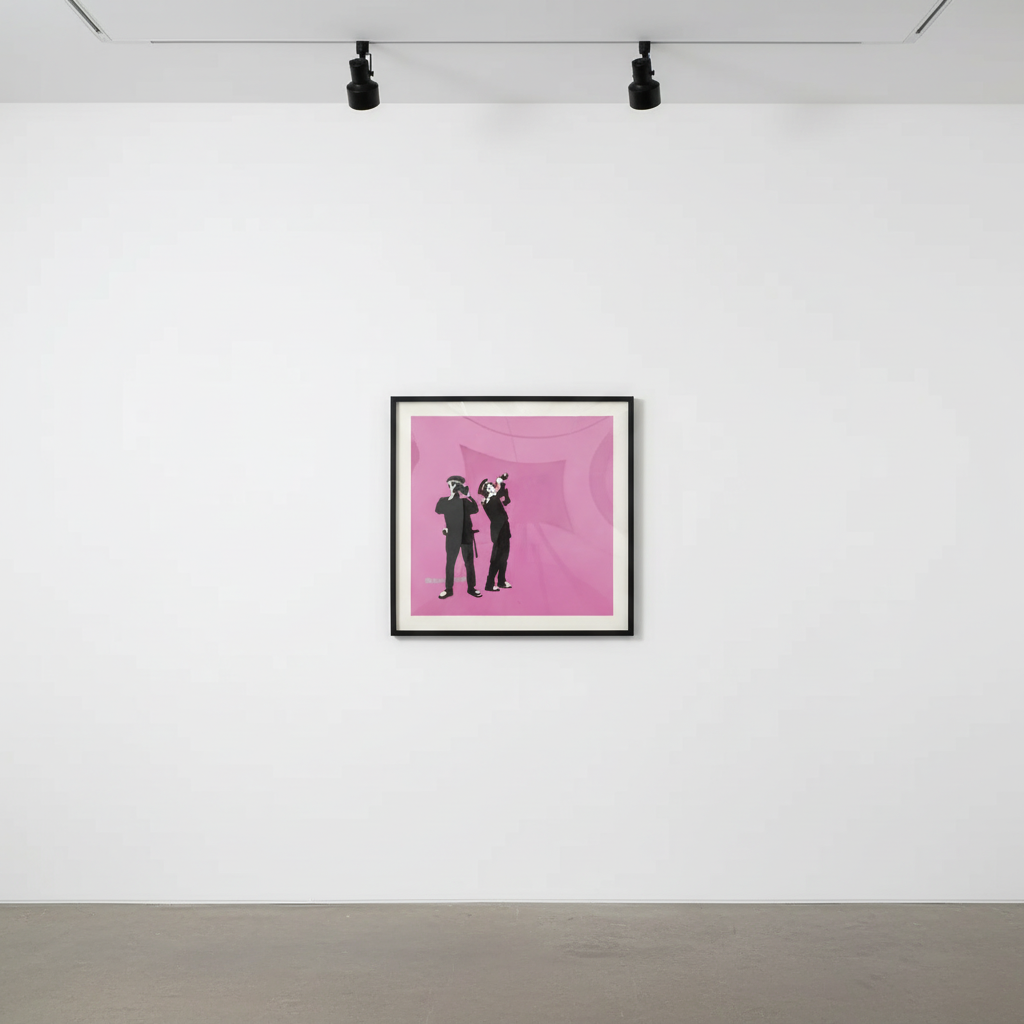 ★Europeam Bob作品『Chase The Rainbow』Banksy Avon and Somerset Constabulary — Banksy | Guy Hepner