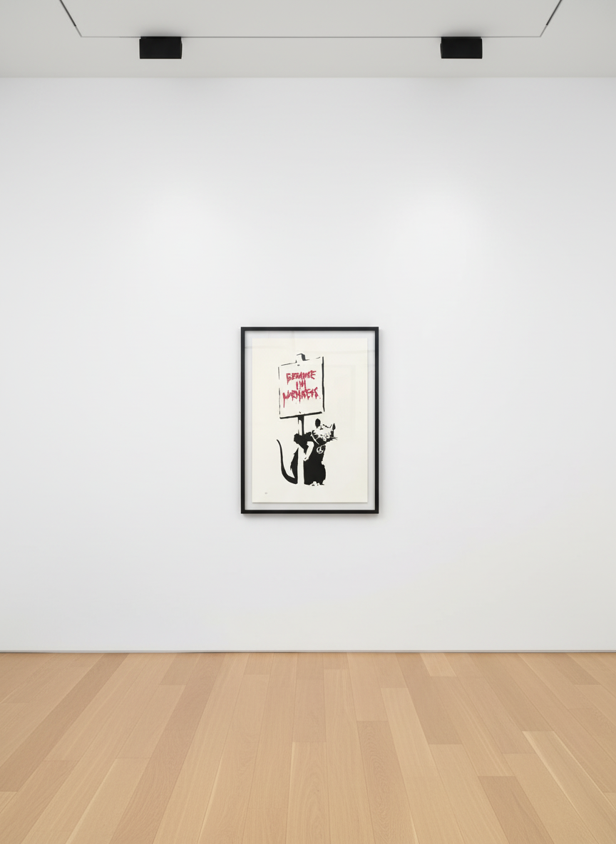 Because I'm… — Banksy · Because I'm Worthless | Guy Hepner