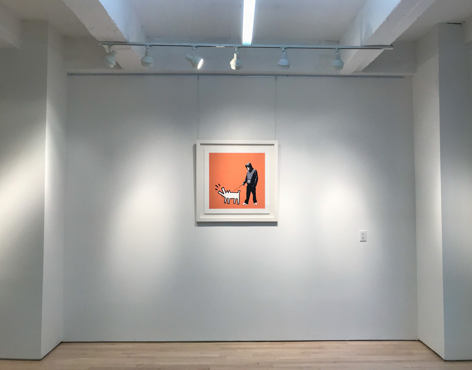Banksy - Choose Your Weapon (Dark Orange), 2010, Screen print
