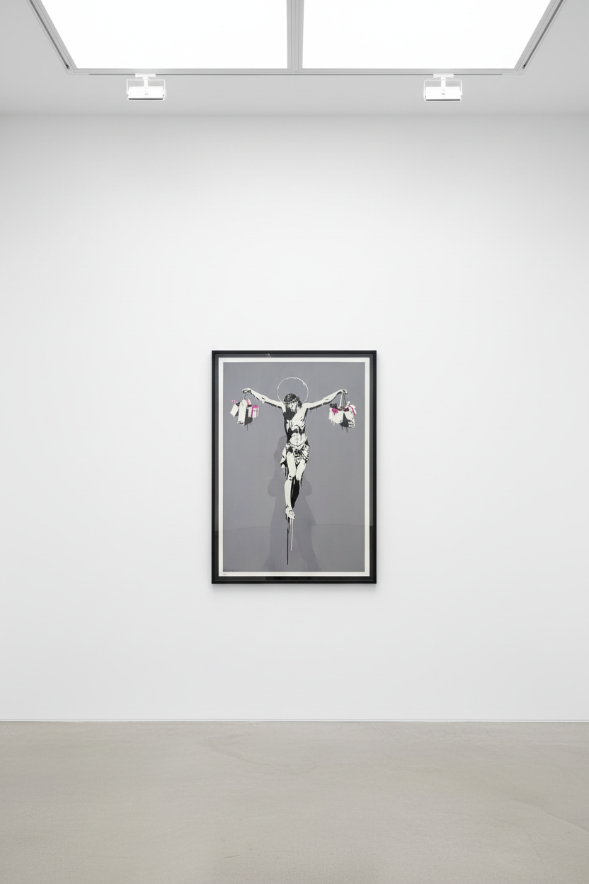 Christ with Shopping Bags