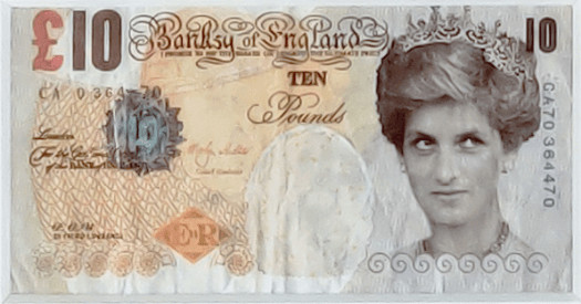Banksy — Di-Faced Tenner
