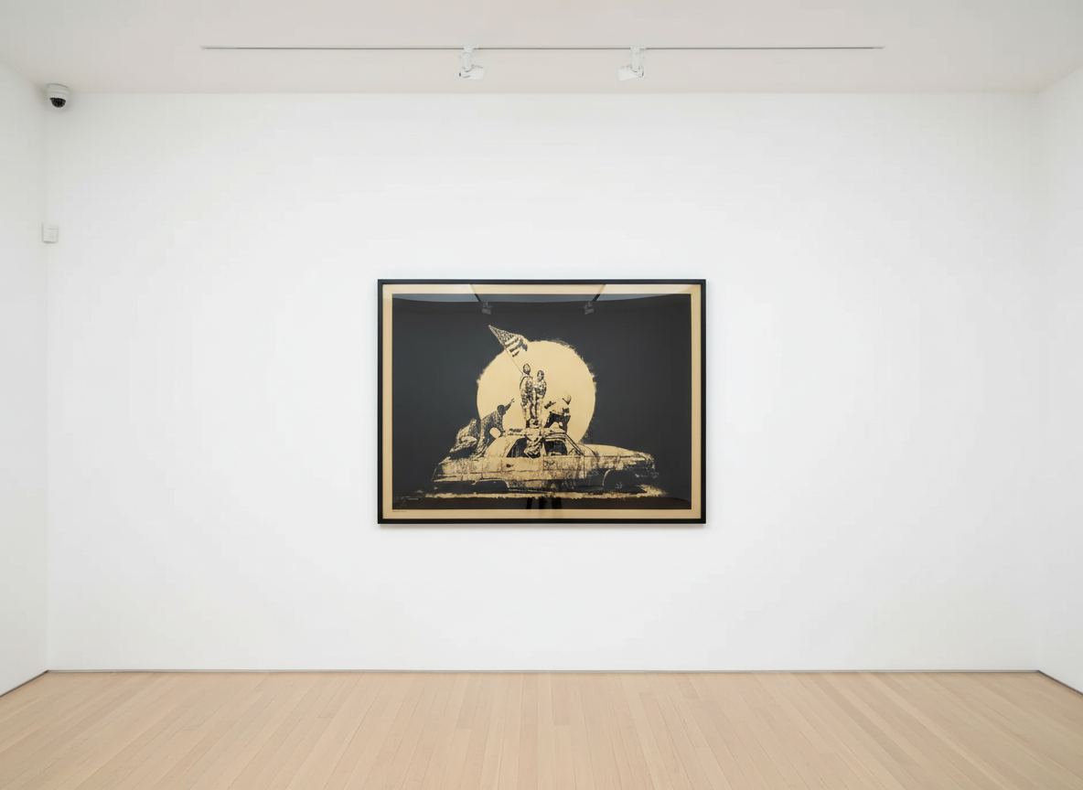 Flag (Gold) (Signed)