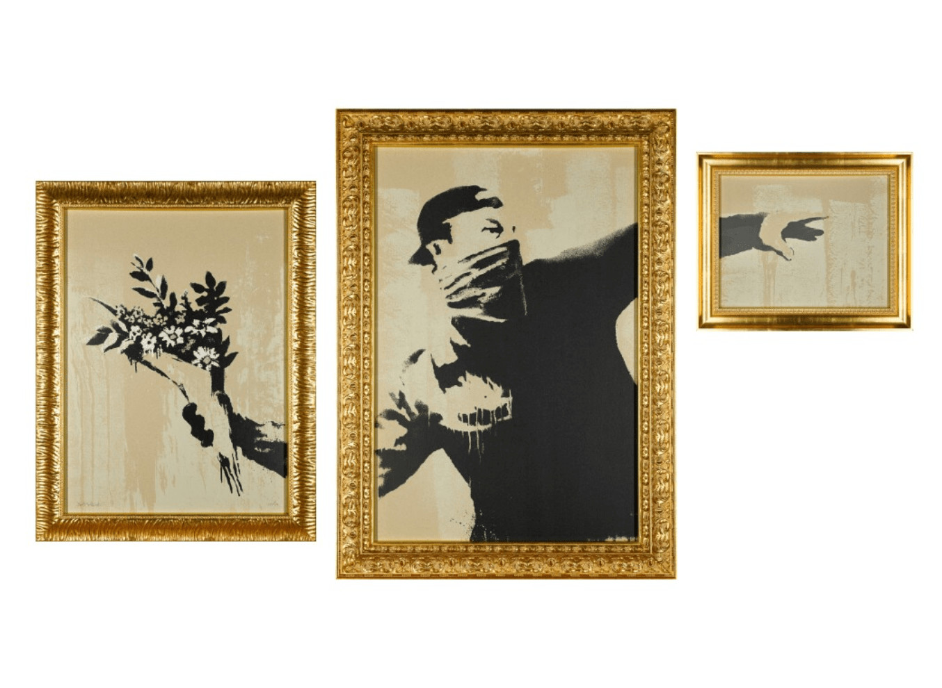 Flower Thrower Triptych VIP