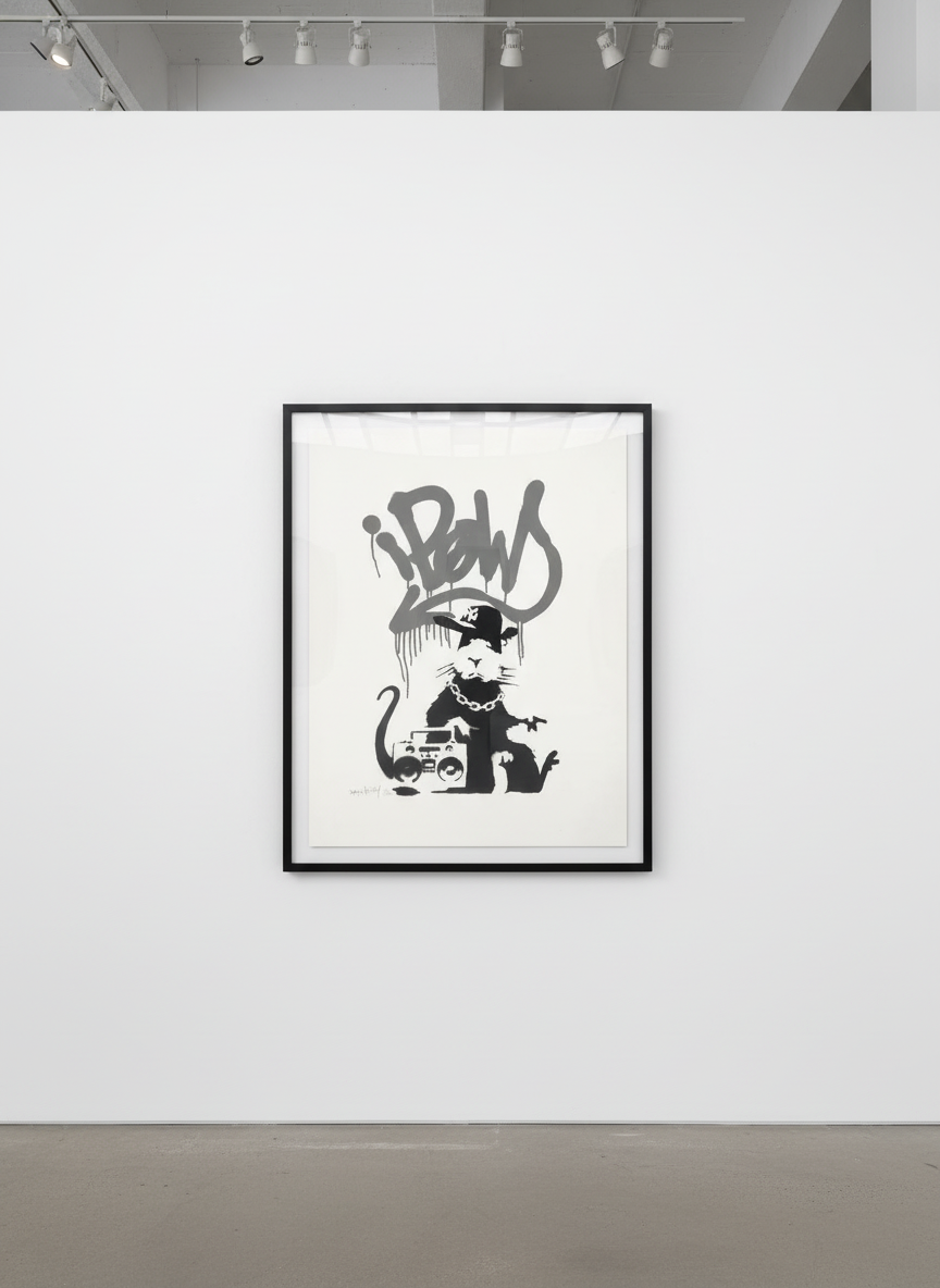 Gangsta Rat (Grey) (Signed)