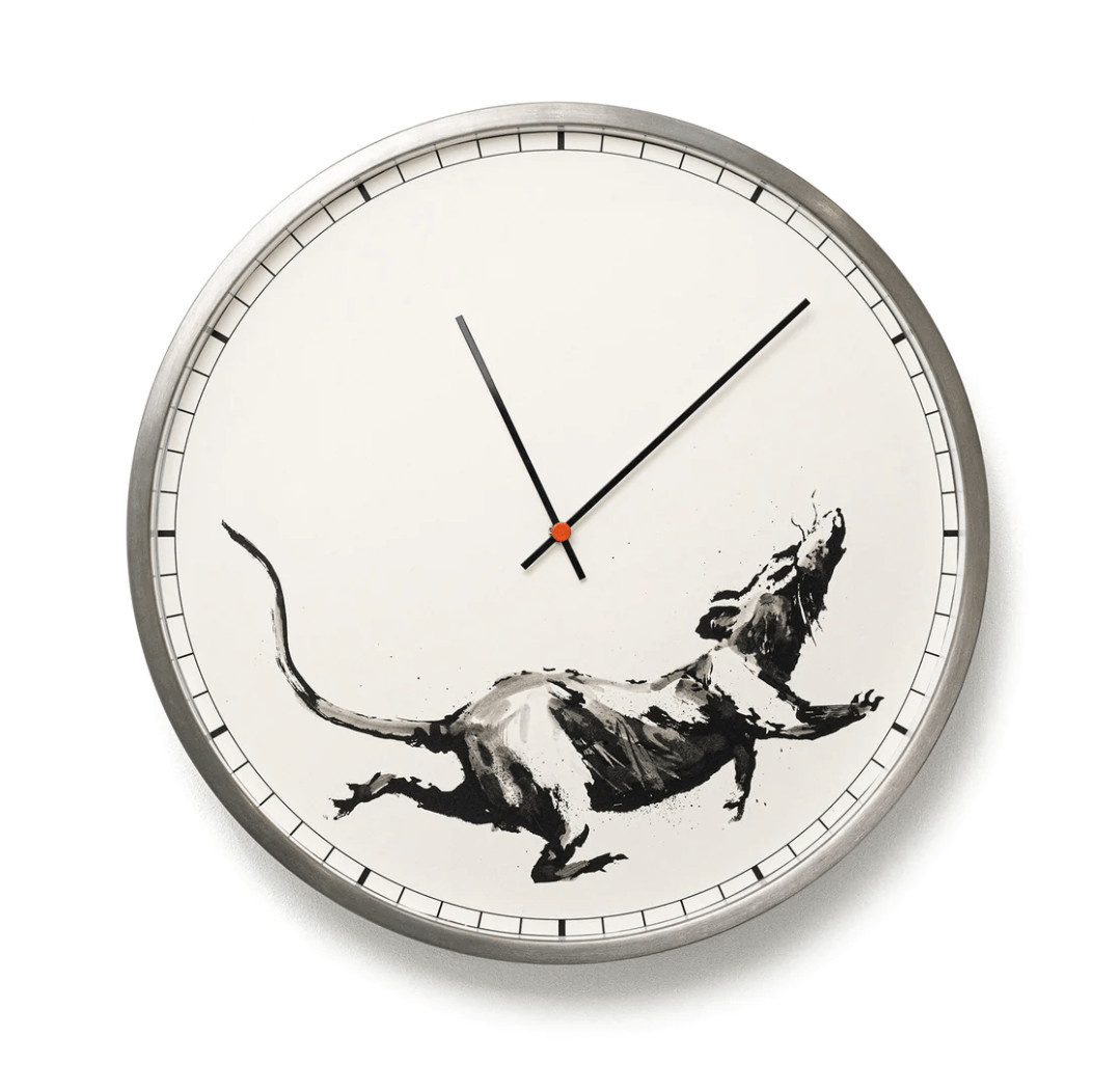 GDP Banksy Clock