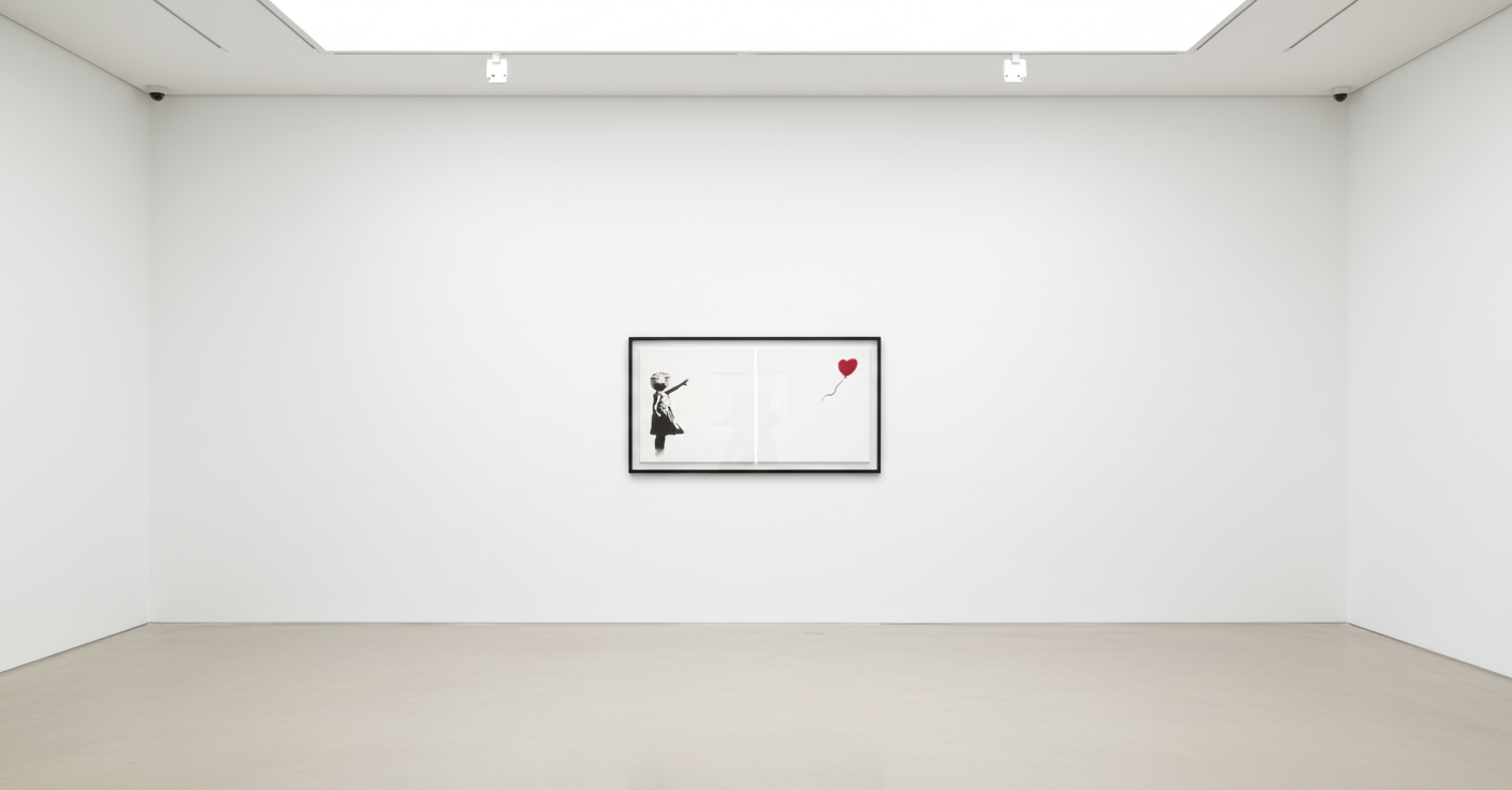 Girl With Balloon Diptych