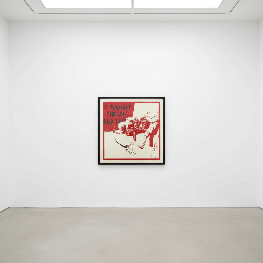 I Fought The Law (AP)… — Banksy · I Fought the Law | Guy Hepner