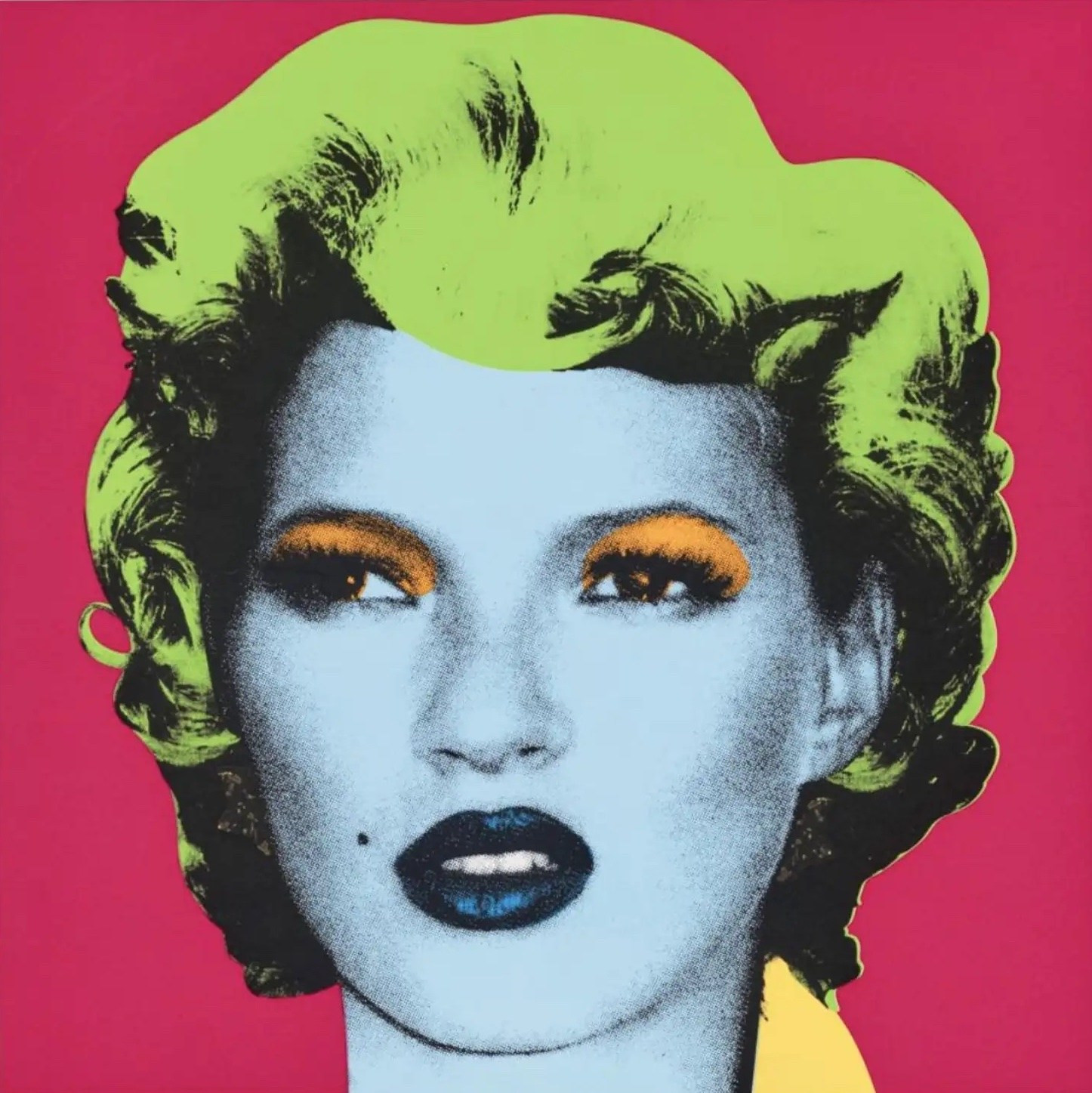 Kate Moss Pink — Banksy | Guy Hepner