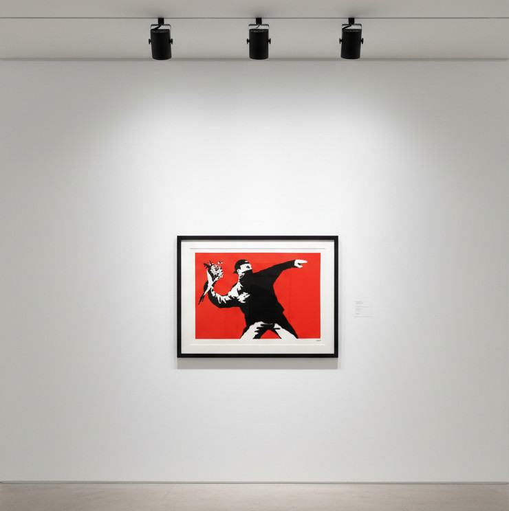 Love Is In The Air Flower Thrower Signed