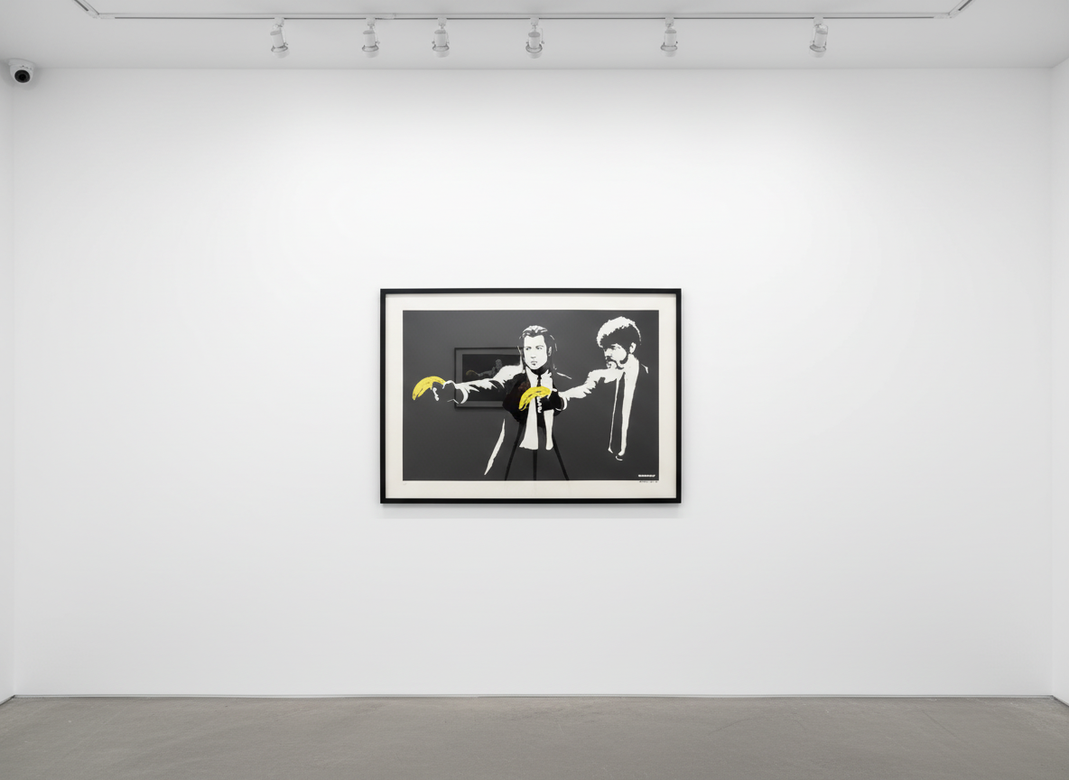 Pulp Fiction (Unsigned) — Banksy | Guy Hepner