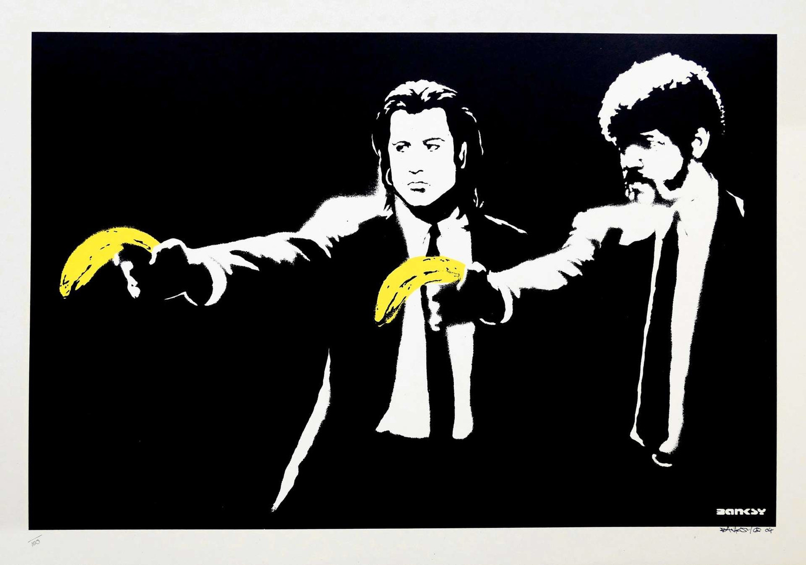 Banksy — Pulp Fiction (Signed)