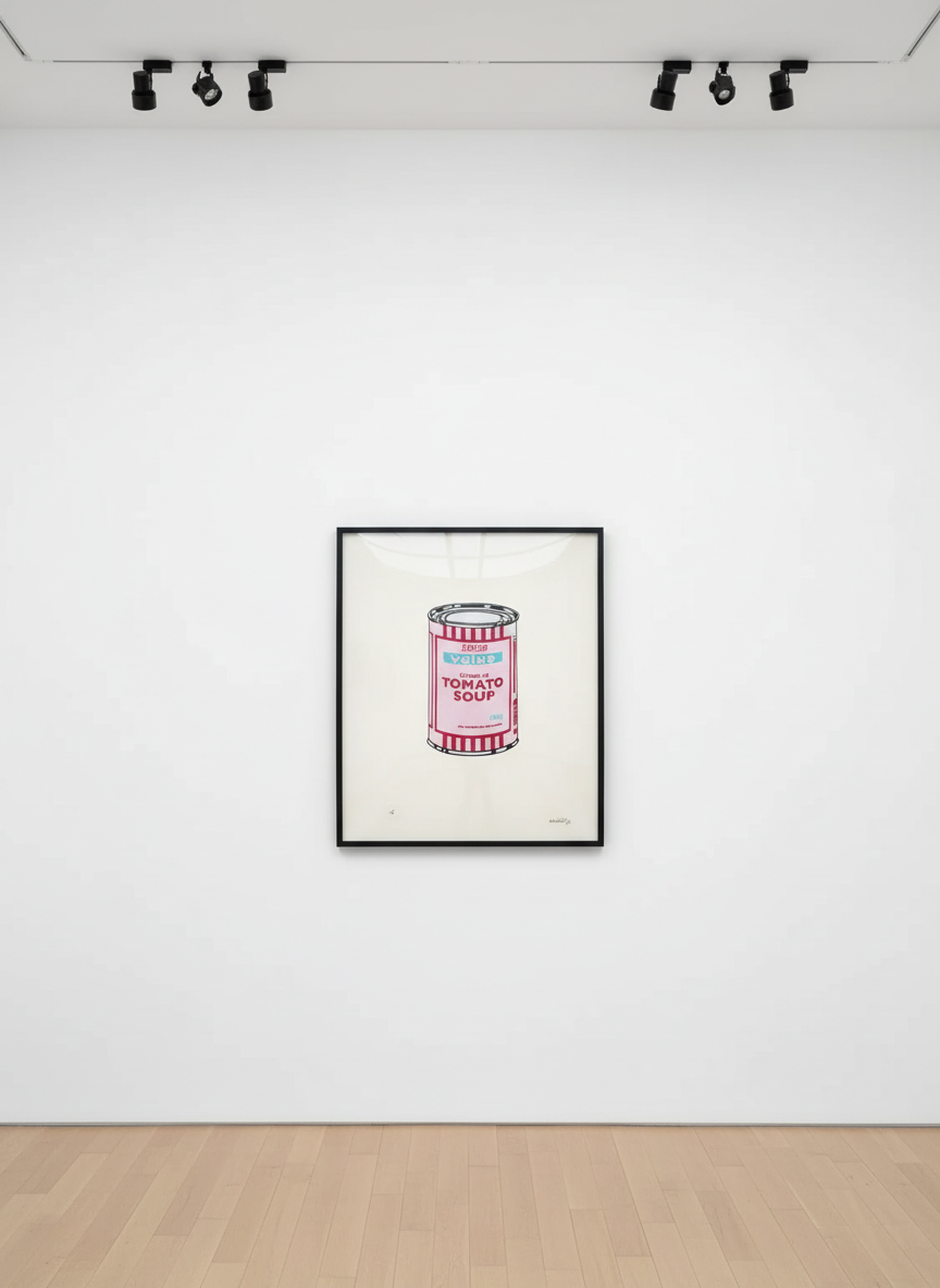 Soup Can (Original)… — Banksy · Tesco Soup Cans | Guy Hepner