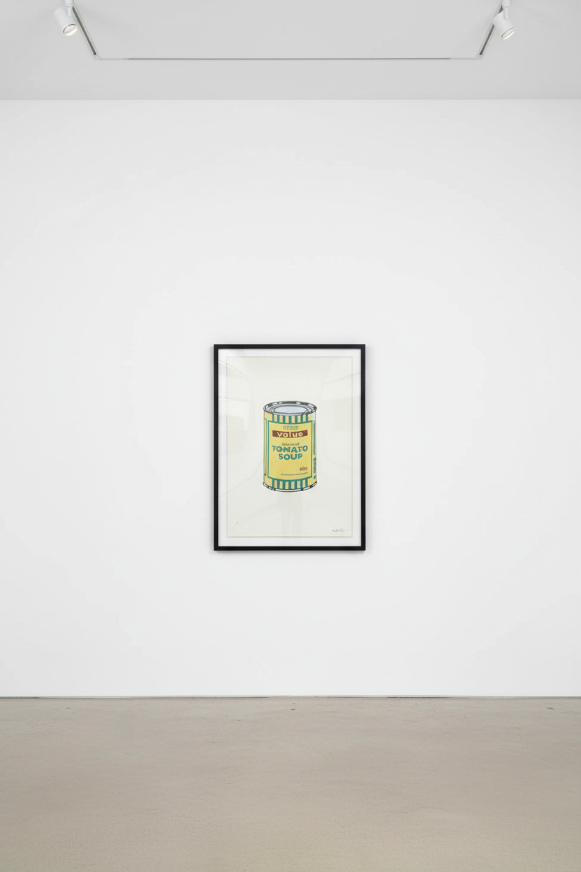 Soup Can (Yellow, Emerald, Brown) (Signed)