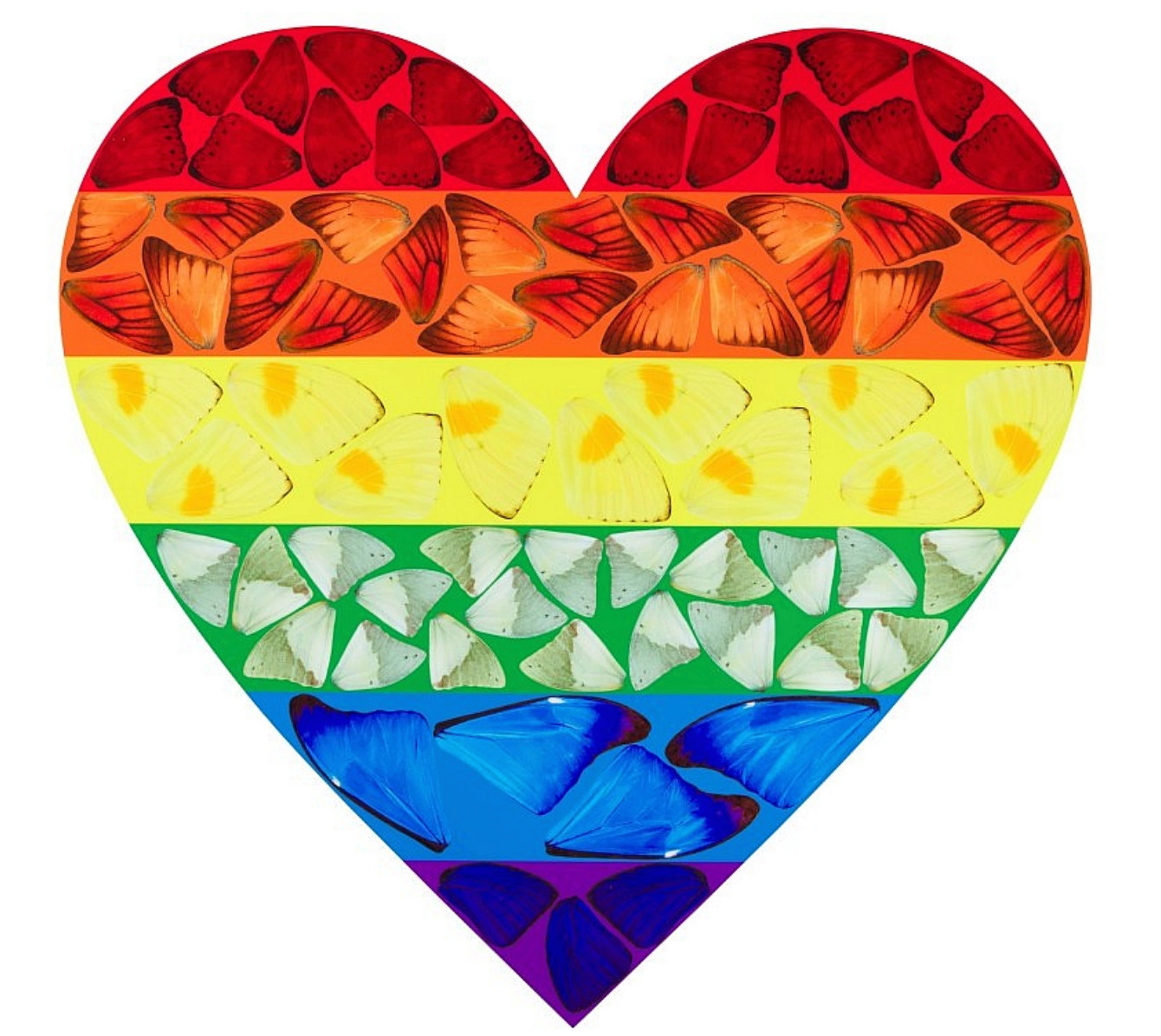 Butterfly Heart (Small) H7-4