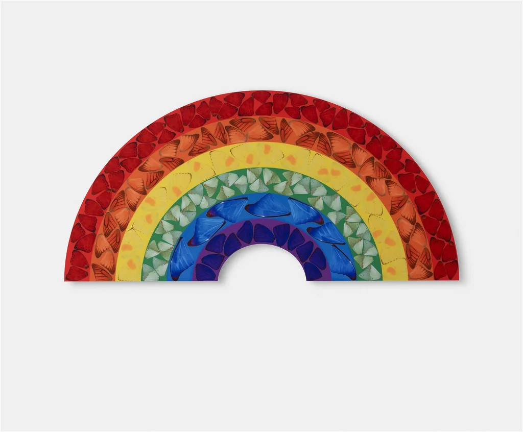 Butterfly Rainbow (small) H7-2
