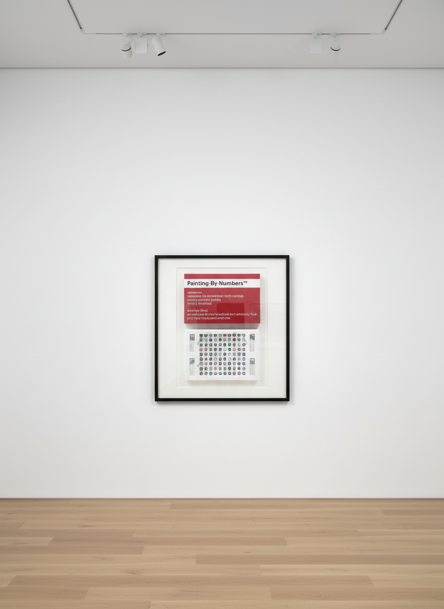 Painting by Numbers (red)