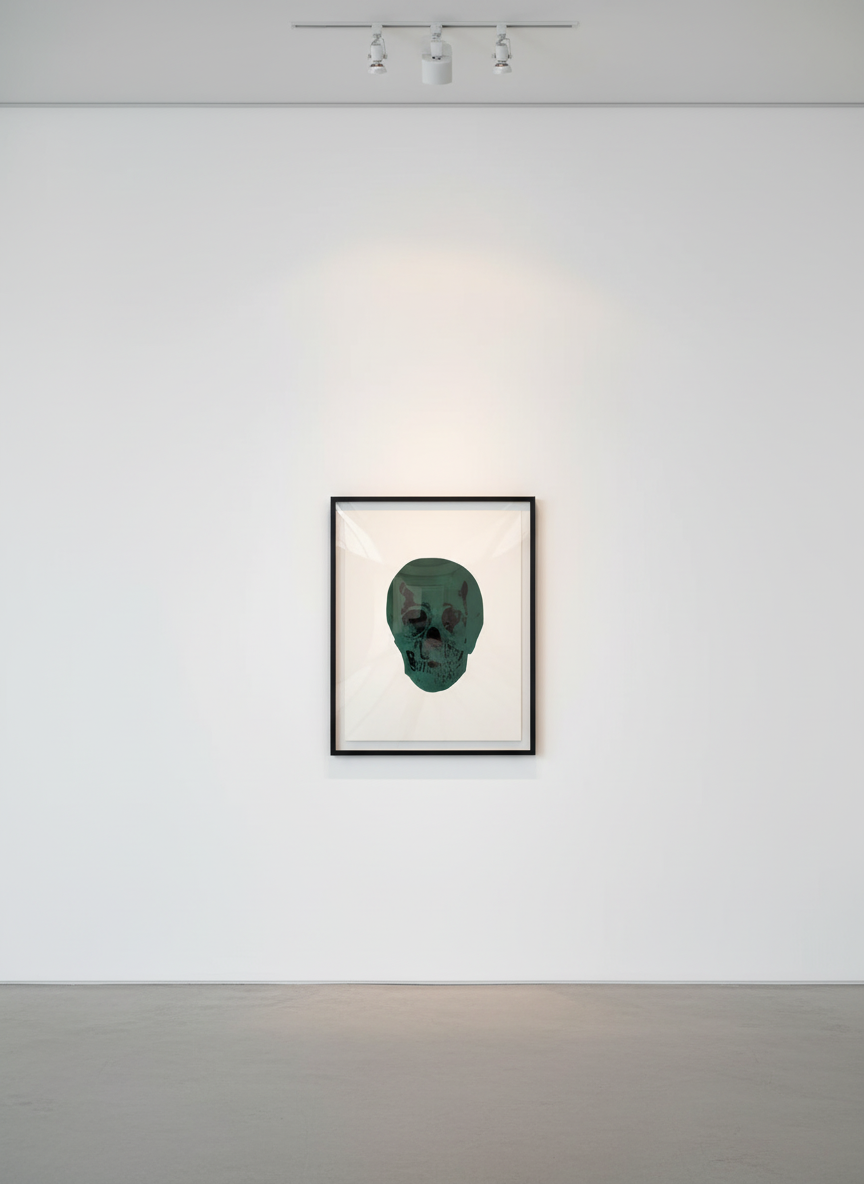 Racing Green/Raven Black Skull