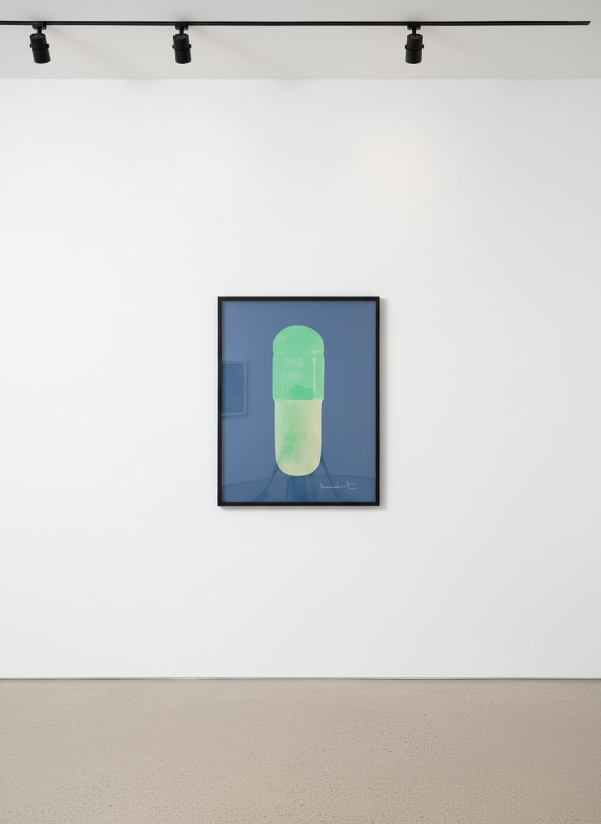The Cure (Steel Blue/Acid Green/Apple Green)