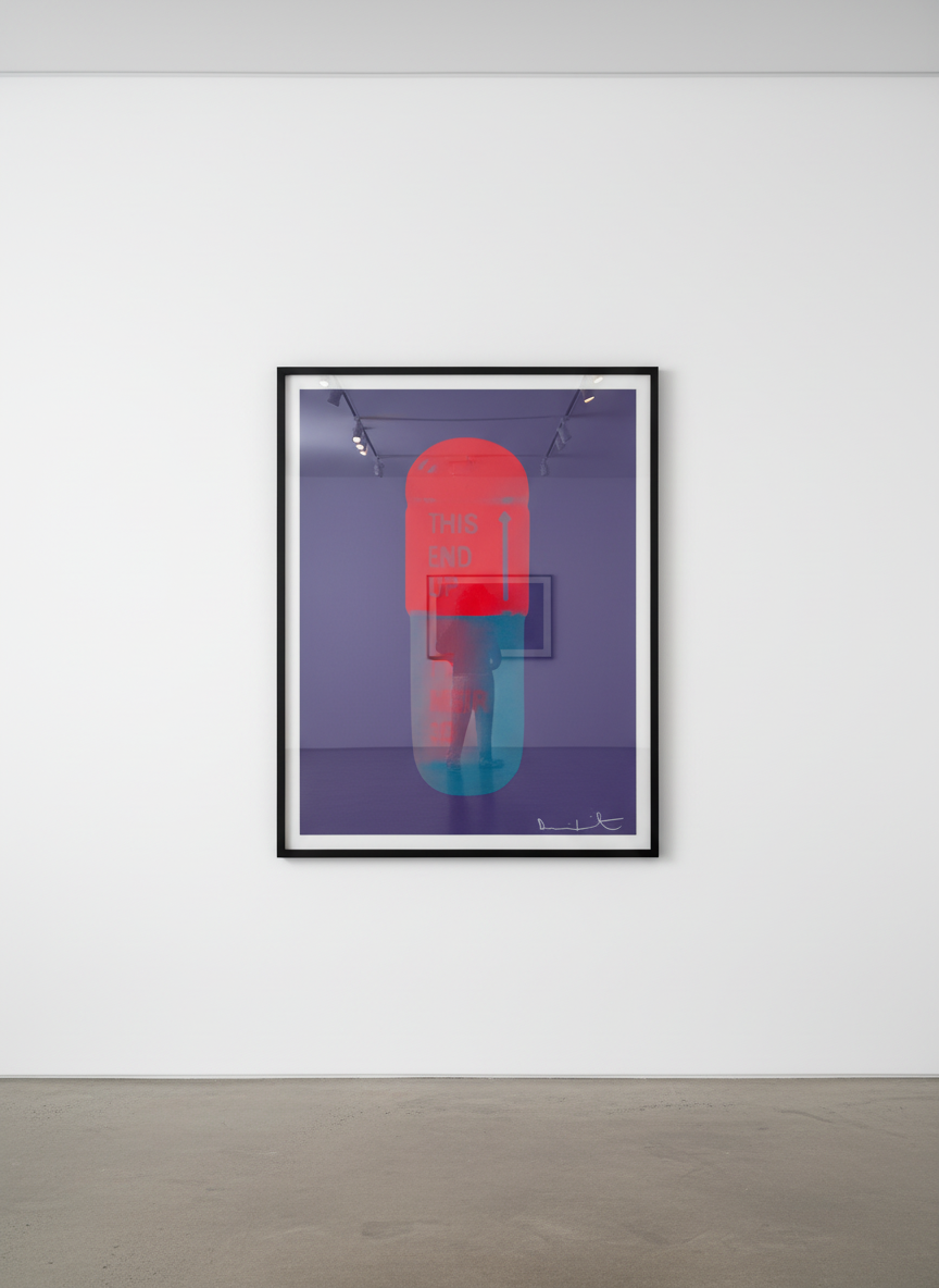 The Cure (Violet/Electric Red/Powder Blue)