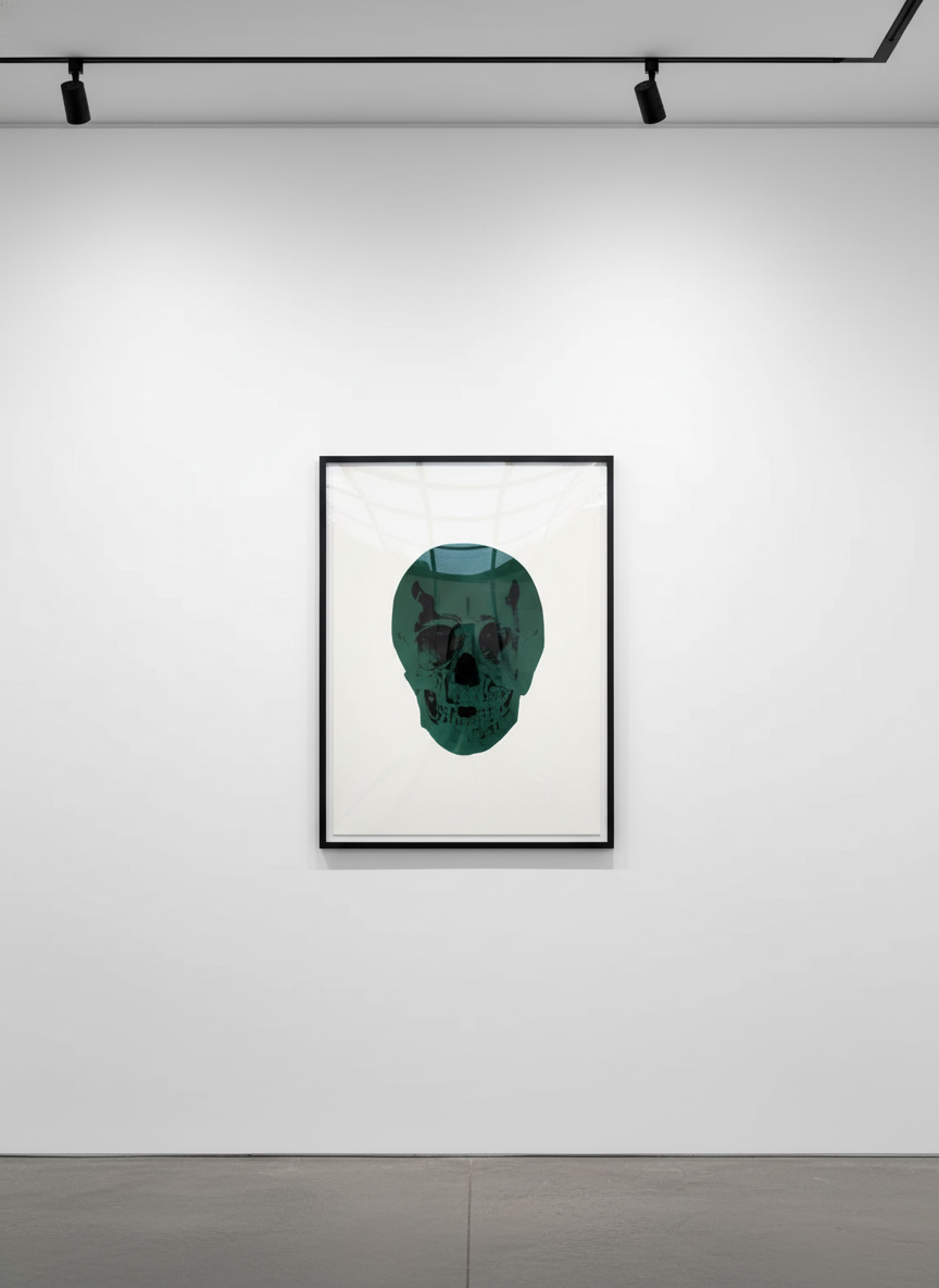 The Dead Racing Green/Raven Black Skull