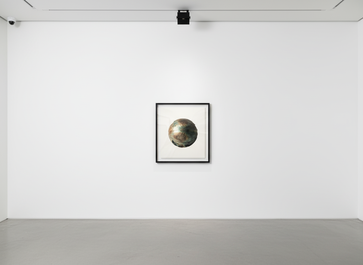 Bronze Eroded Basketball