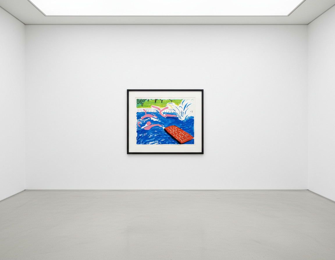 Lithograph Of Water Made… — David Hockney · Pools | Guy Hepner