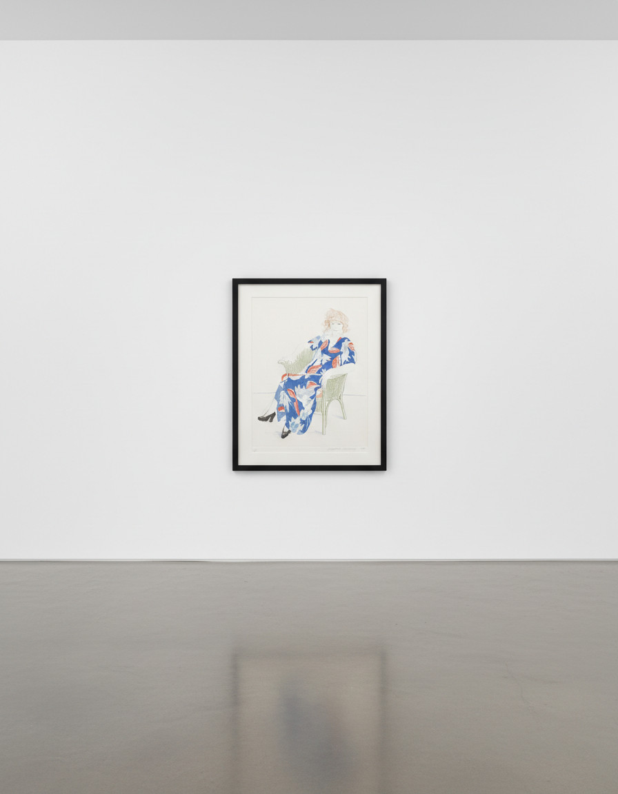 Celia In A Wicker Chair