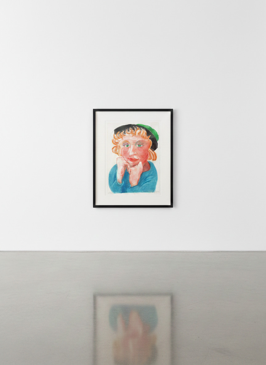 Celia with Green Hat