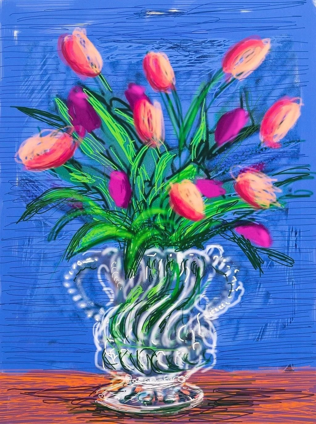 David Hockney — iPad Drawing 346
