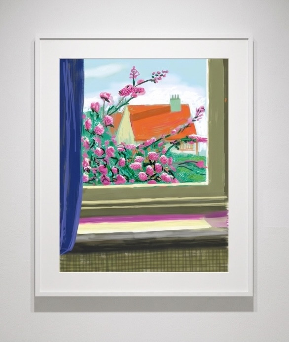 David Hockney — iPad Drawing No. 778, 17th April 2011
