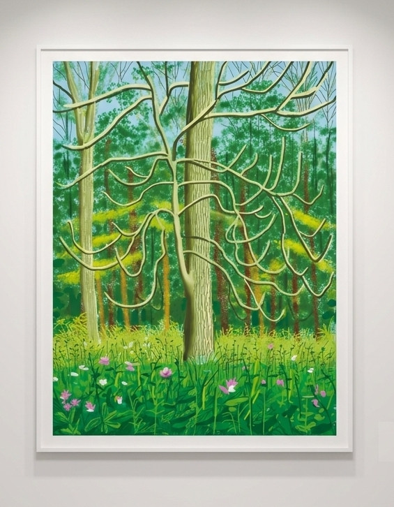 May 4, The Arrival of Spring in… — David Hockney | Guy Hepner