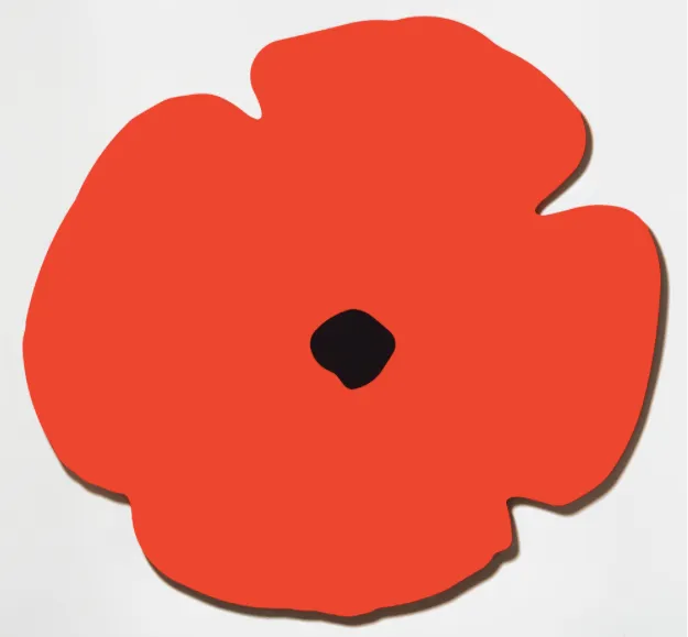 Red Wall Poppy