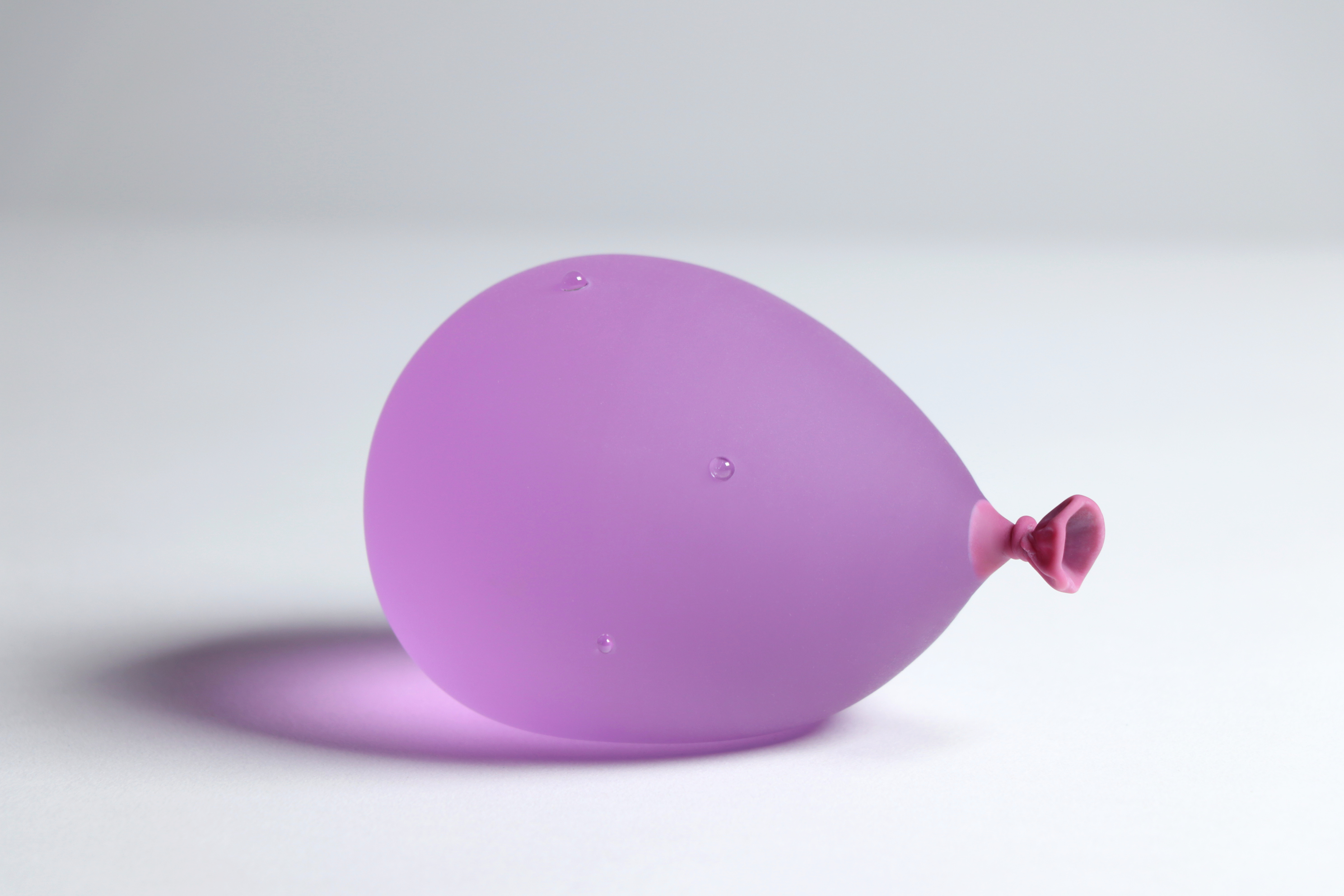Purple w/ droplets Water Balloon