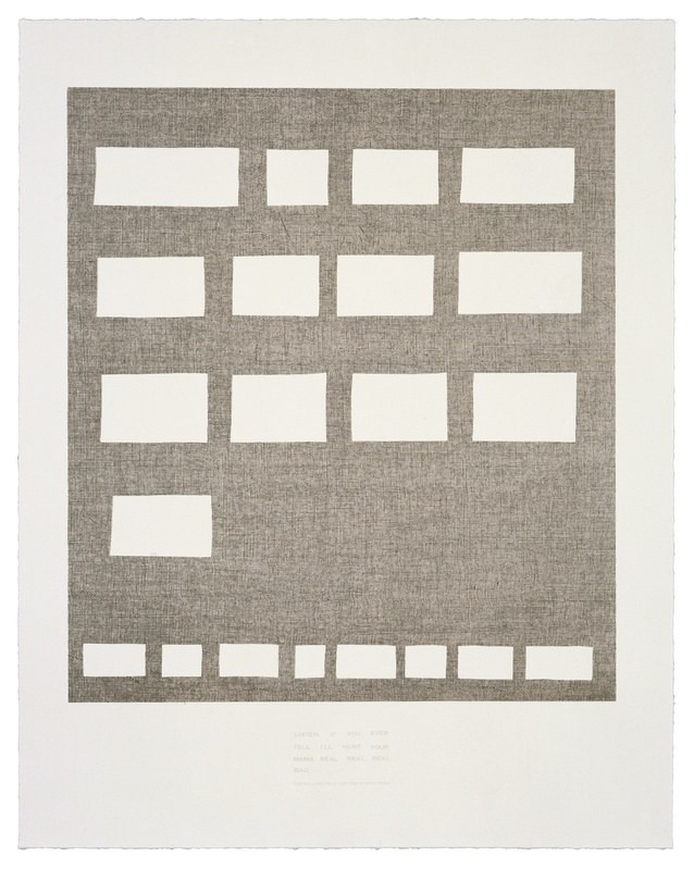 Ed Ruscha - Listen if You Ever Tell — view 3