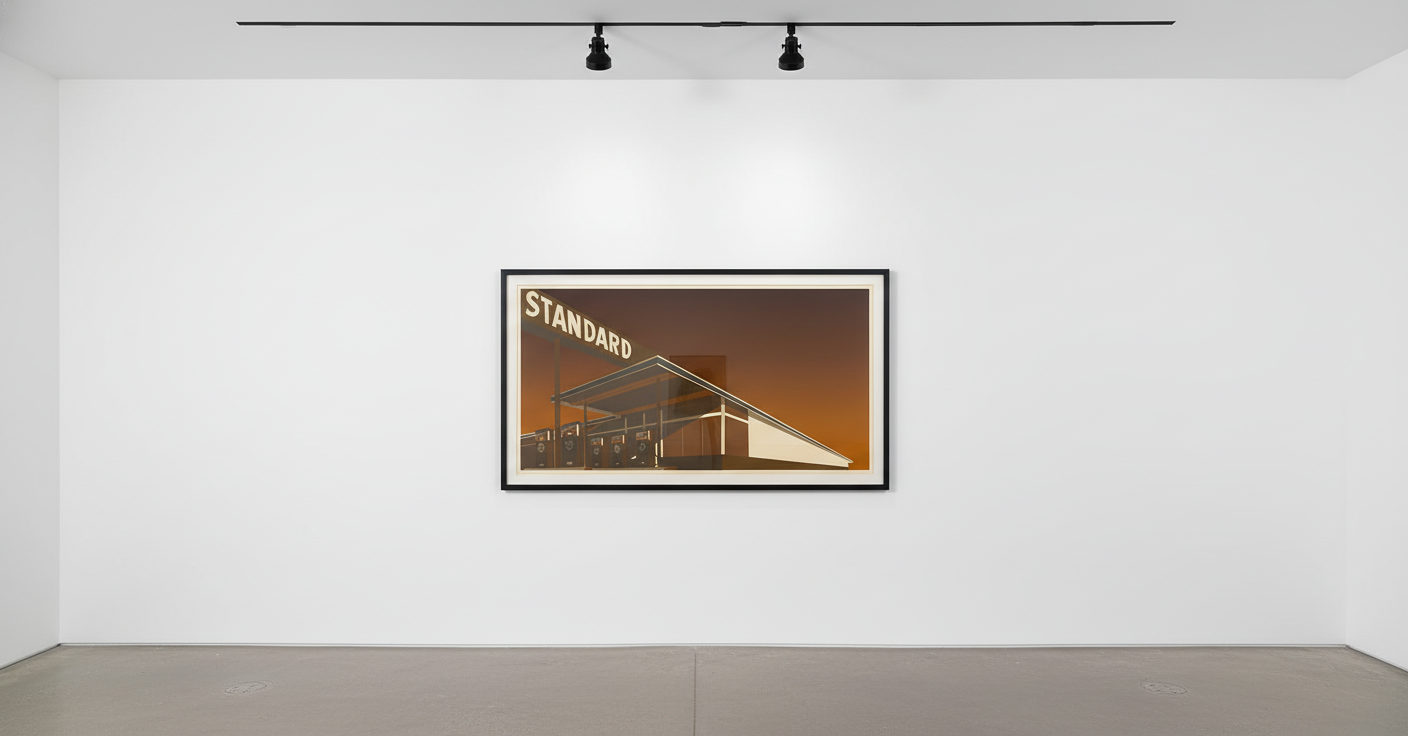 Ed Ruscha — Standard Station Mocha
