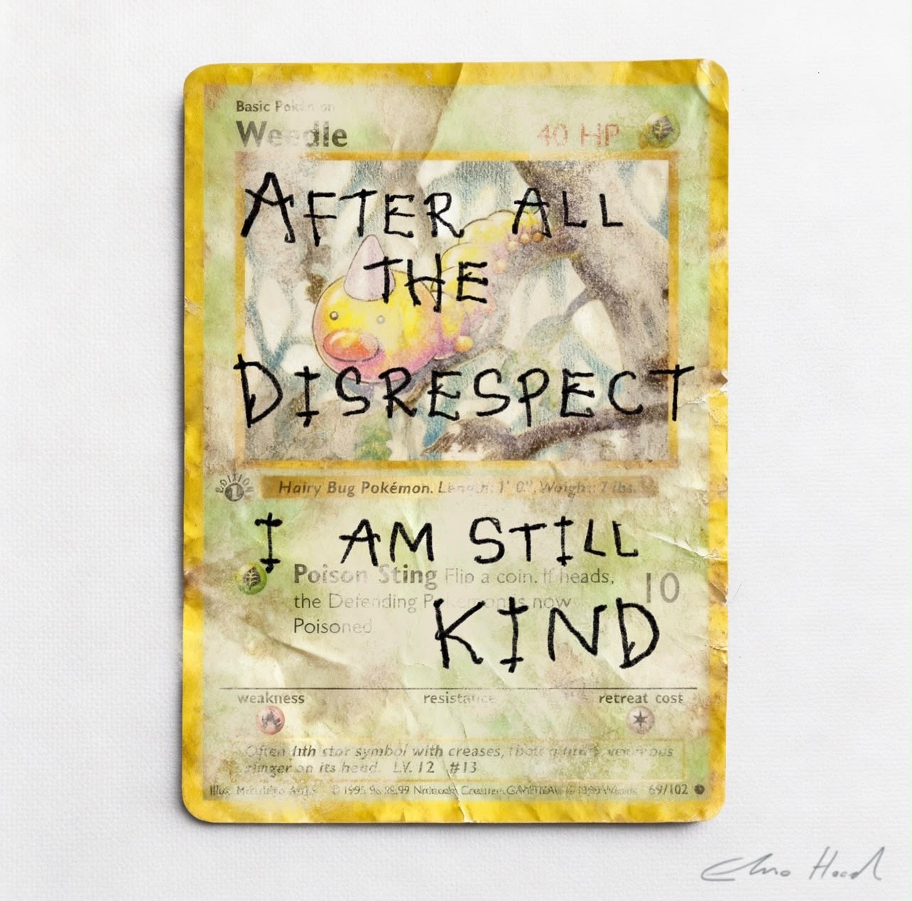 After all the disrespect, I am still Kind