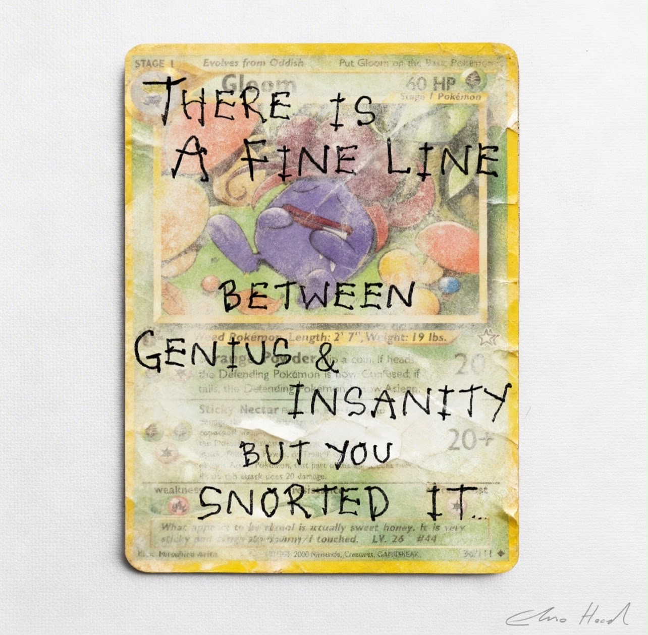 There Is a Fine Line Between Genius  and Insanity