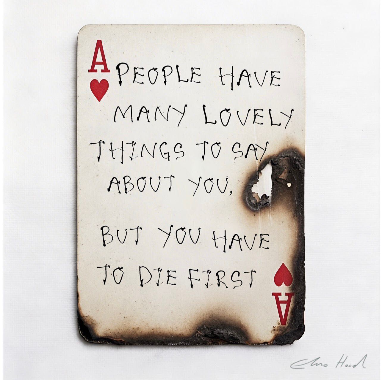 People Have Lovely Things To Say About You