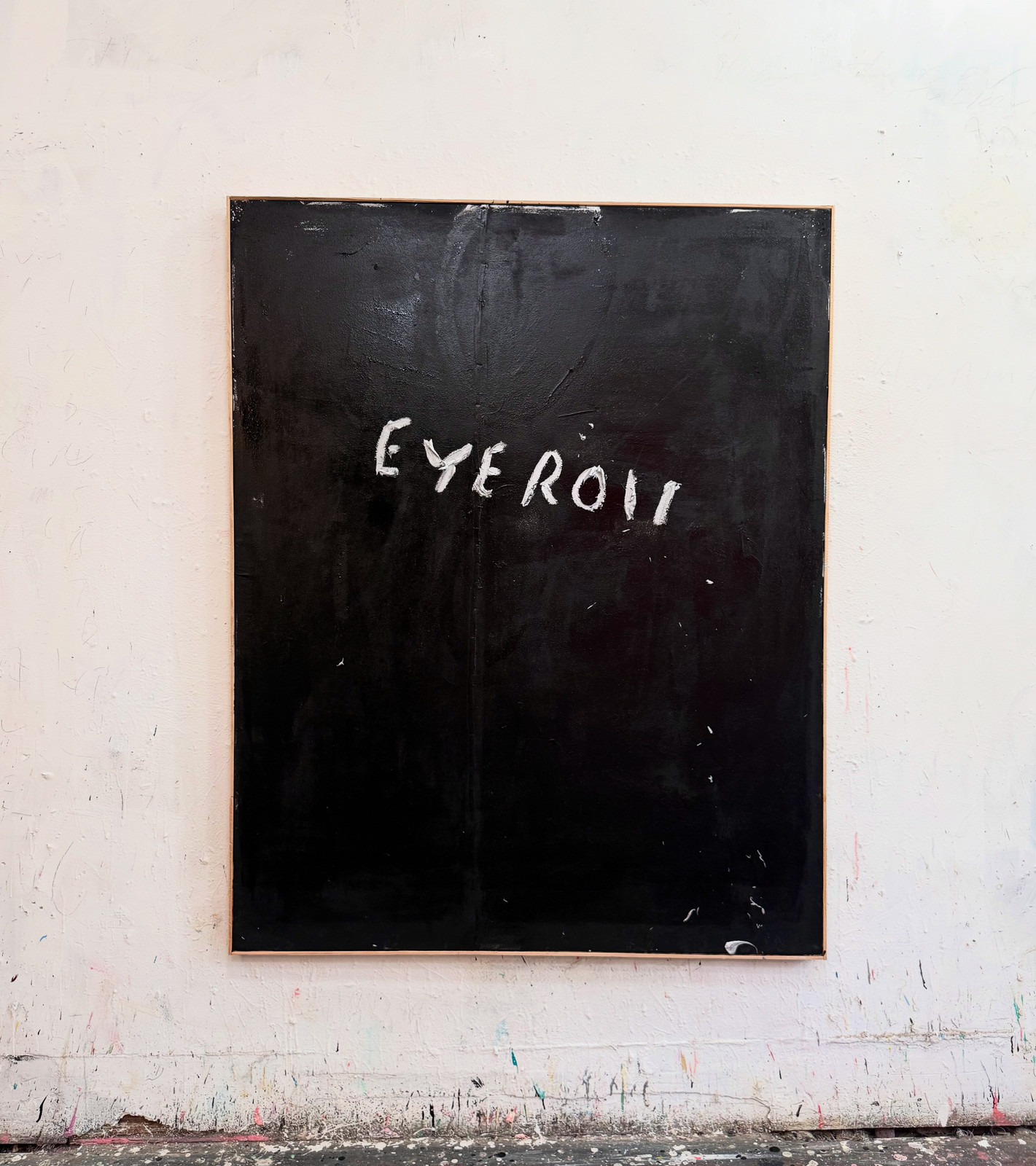 Eric Stefanski - Eyeroll, 2025, Oil on canvas