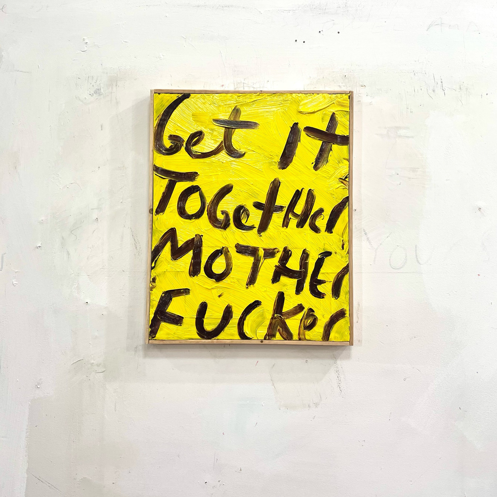 Eric Stefanski - Get It Together, 2023, Oil on canvas