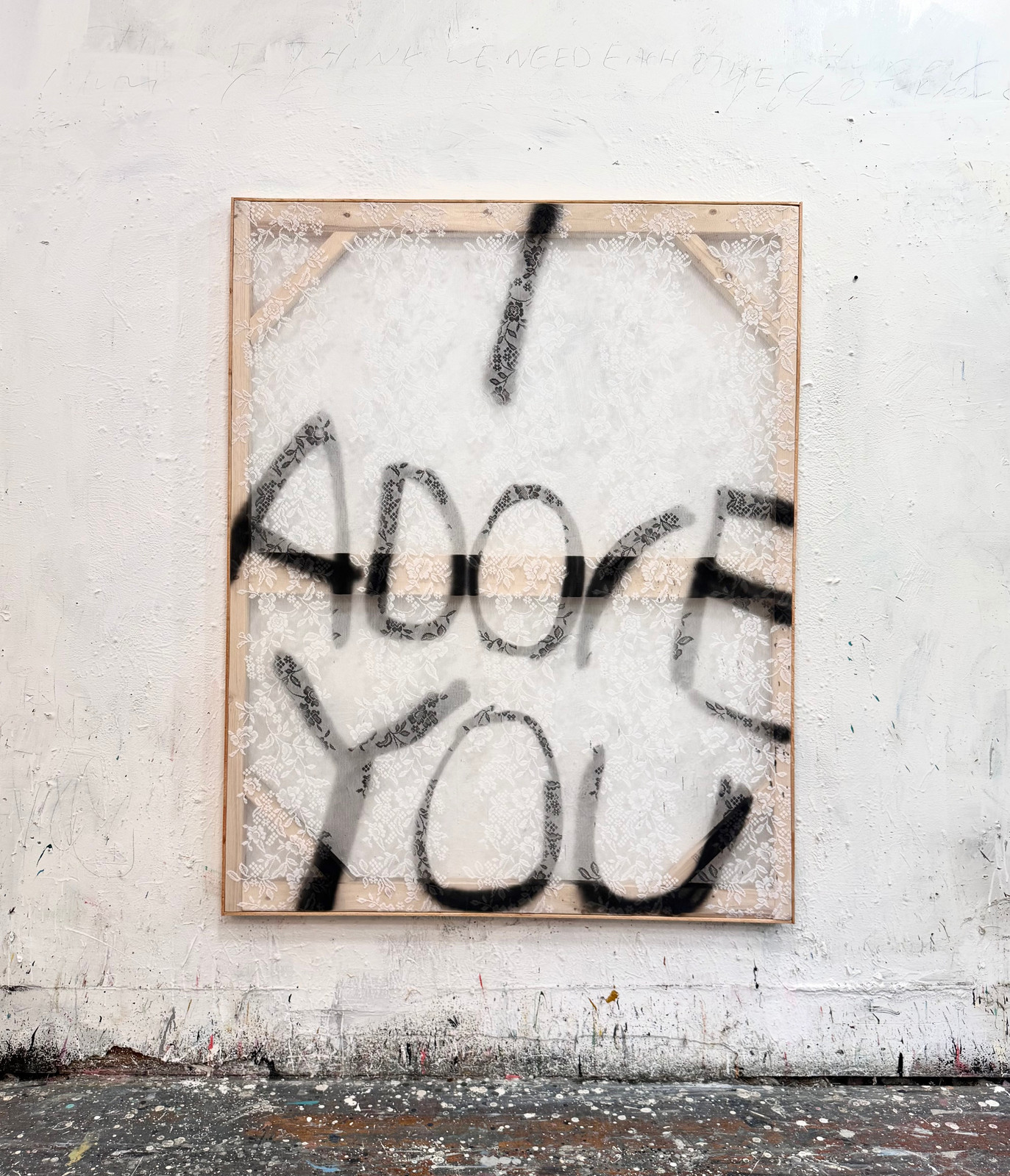 Eric Stefanski - I Adore You, 2025, oil on canvas