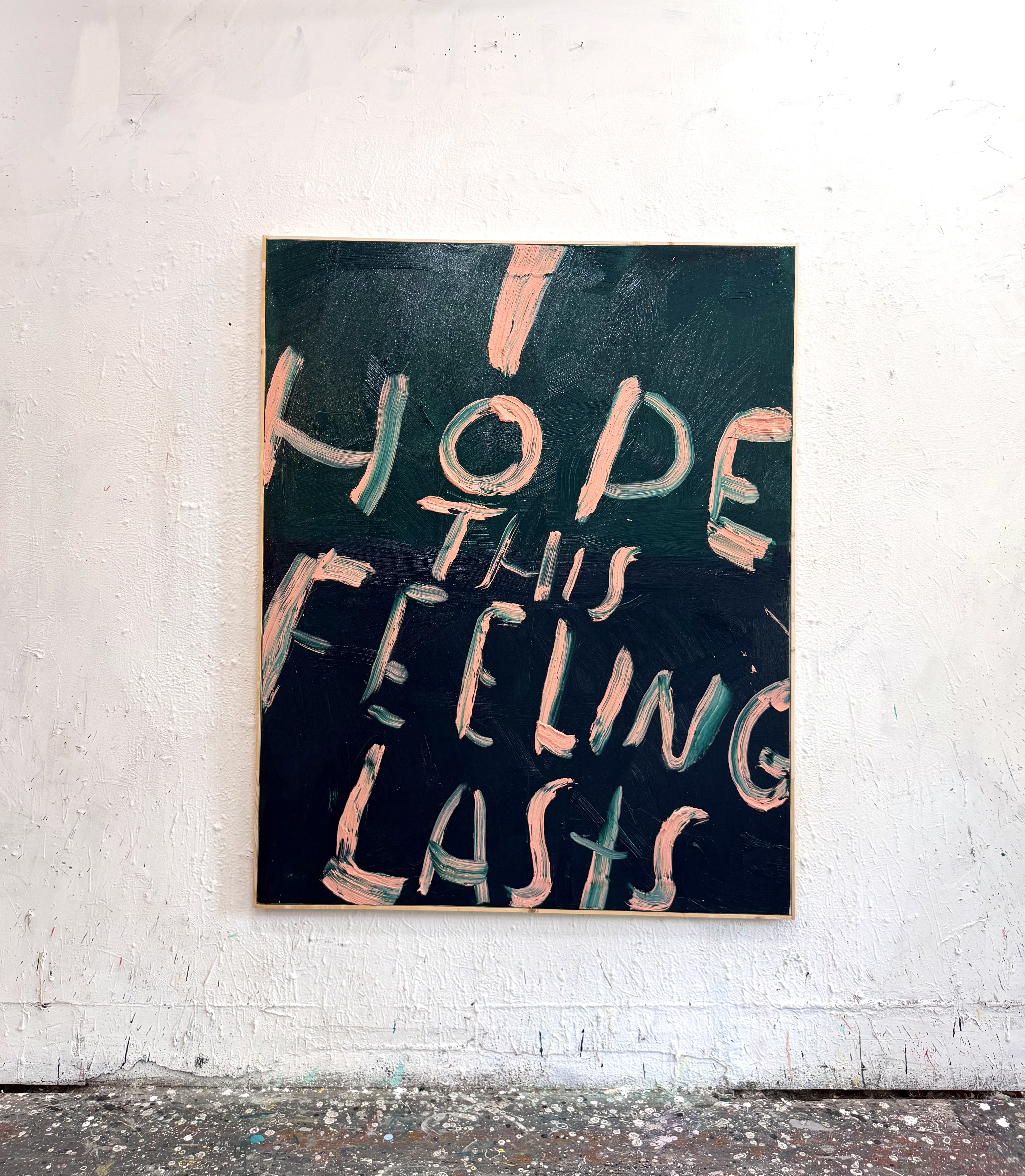 Eric Stefanski - I Hope This Feelings Last, 2026 , Oil on Canvas