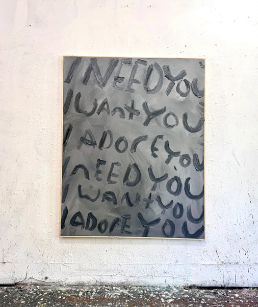 Eric Stefanski - I Need, Want, Adore, 2026, Oil on Canvas 